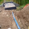 Committente: Provincia Autonoma di Trento – Centrale a Folgaria (TN)
Realizzazione di pozzetto di presa, condotta forzata in ghisa sferoidale Dn 200 giunto antisfilameto lunghezza 650 ml, manufatto interrato in cemento armato per l’alloggiamento turbina e le apparecchiature elettriche, posa turbina Pelton a 2 getto Potenza 100 Kw